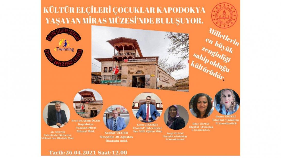 Cultural Ambassadors Children eTwinning Projesi Kapadokya Yaşayan Miras Müzesi Etkinliği