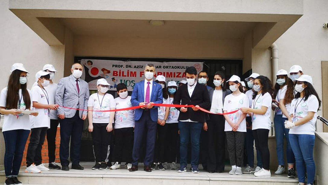 Prof. Dr. Aziz Sancar Ortaokulu TÜBİTAK 4006 Bilim Fuarı Açılışı