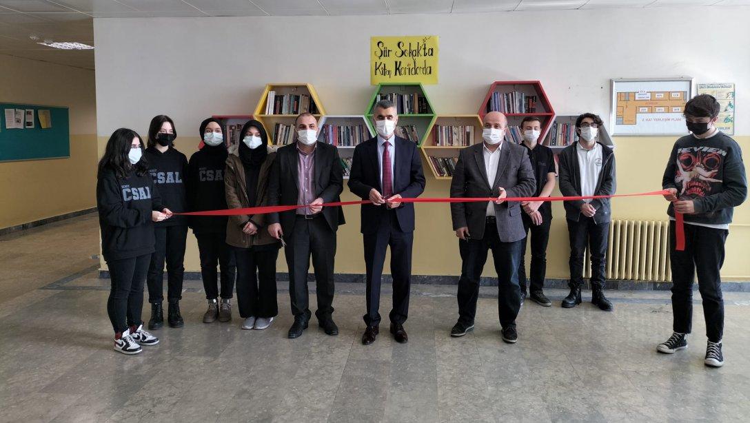 Şehit Cengiz Sarıbaş Anadolu Lisesi Okul Kütüphanesi Açılışı