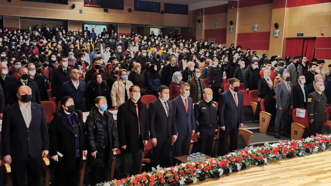12 Mart İstiklal Marşı'nın Kabulü ve Mehmet Akif Ersoy 'u Anma Programı