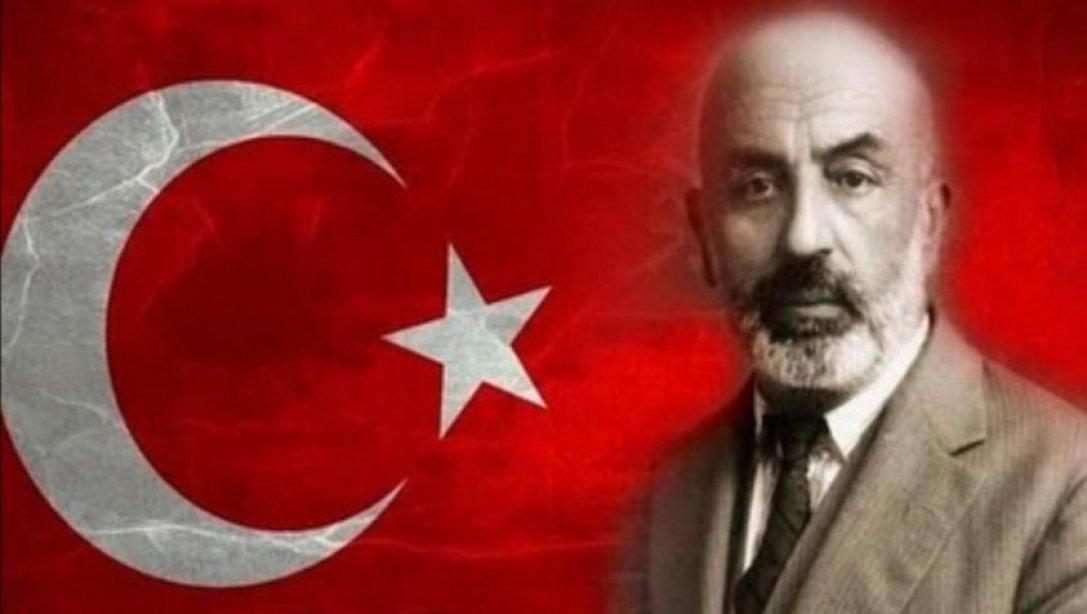 Mehmet Akif Ersoy Saygı ve Minnetle Anıldı