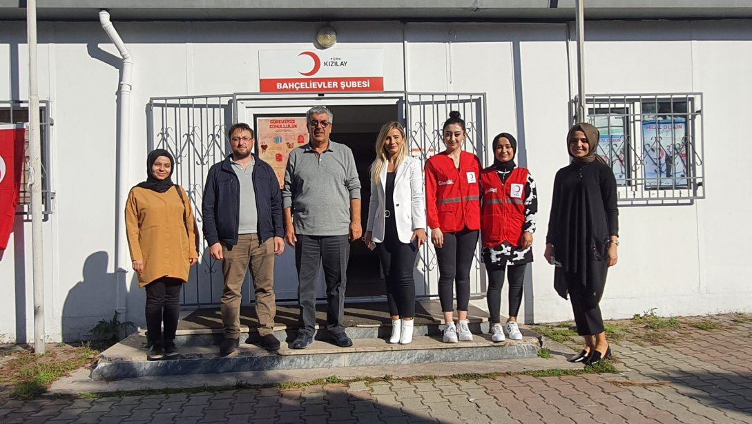 Türk Kızılayı Bahçelievler Şubemizi Ziyaret Ettik