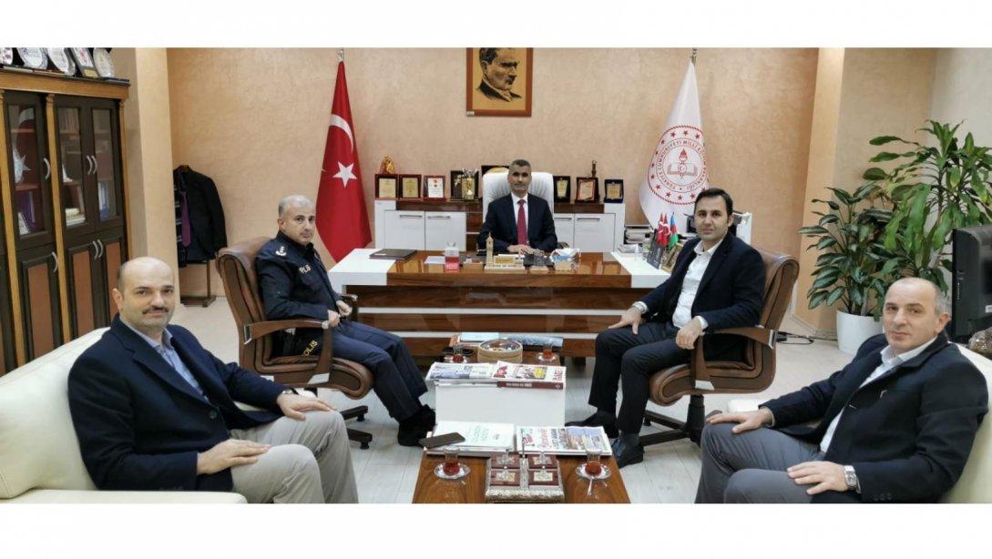 İlçe Emniyet Müdürümüz ve Bahçelievler AK Parti İlçe Başkanı ve Meclis Üyelerinin Ziyareti