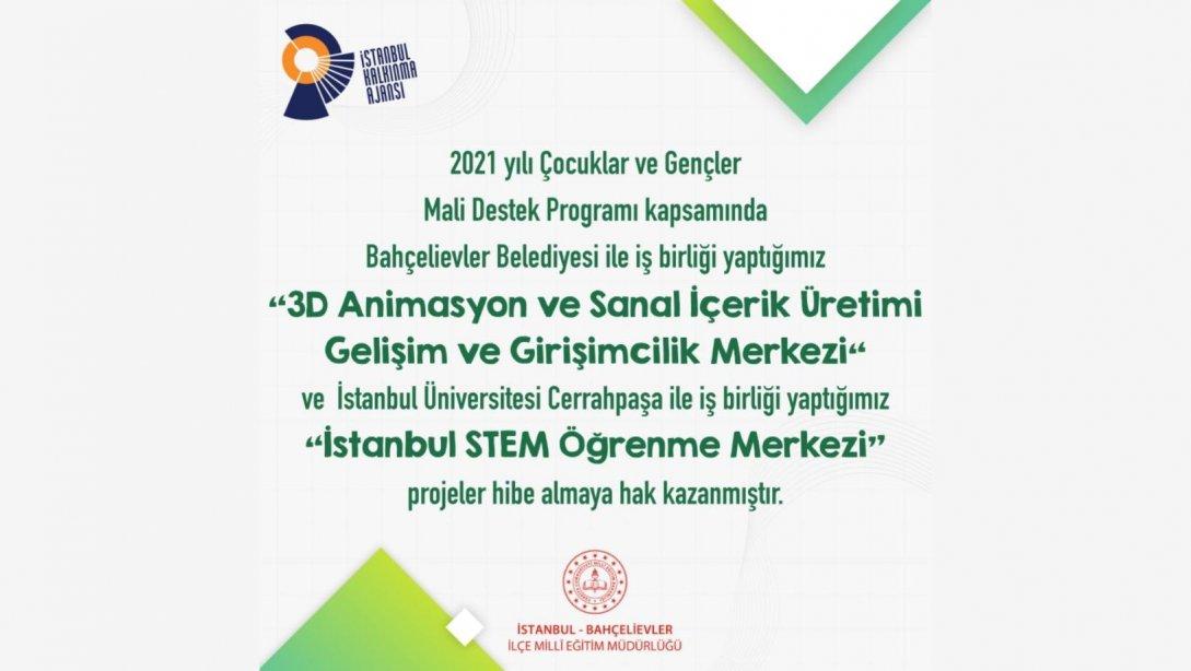 Bahçelievler Belediyesi ve İstanbul Üniversitesi-Cerrahpaşa ile İş Birliği Yaptığımız Projeler Hibe Almaya Hak Kazanmıştır