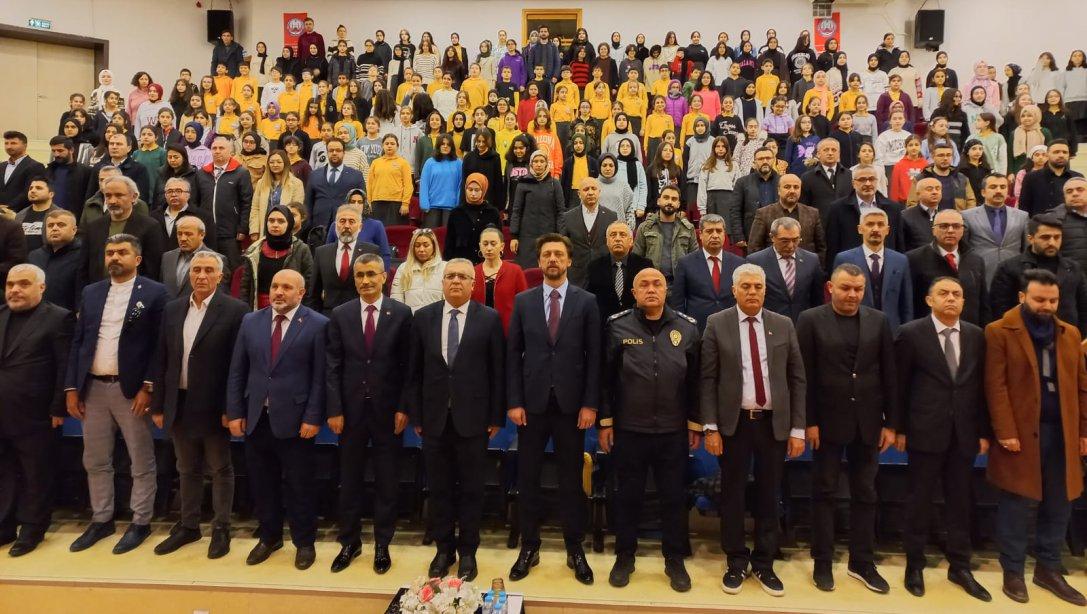 12 Mart İstiklâl Marşı'nın Kabulü ve Mehmet Akif Ersoy'u Anma Programı Gerçekleştirildi
