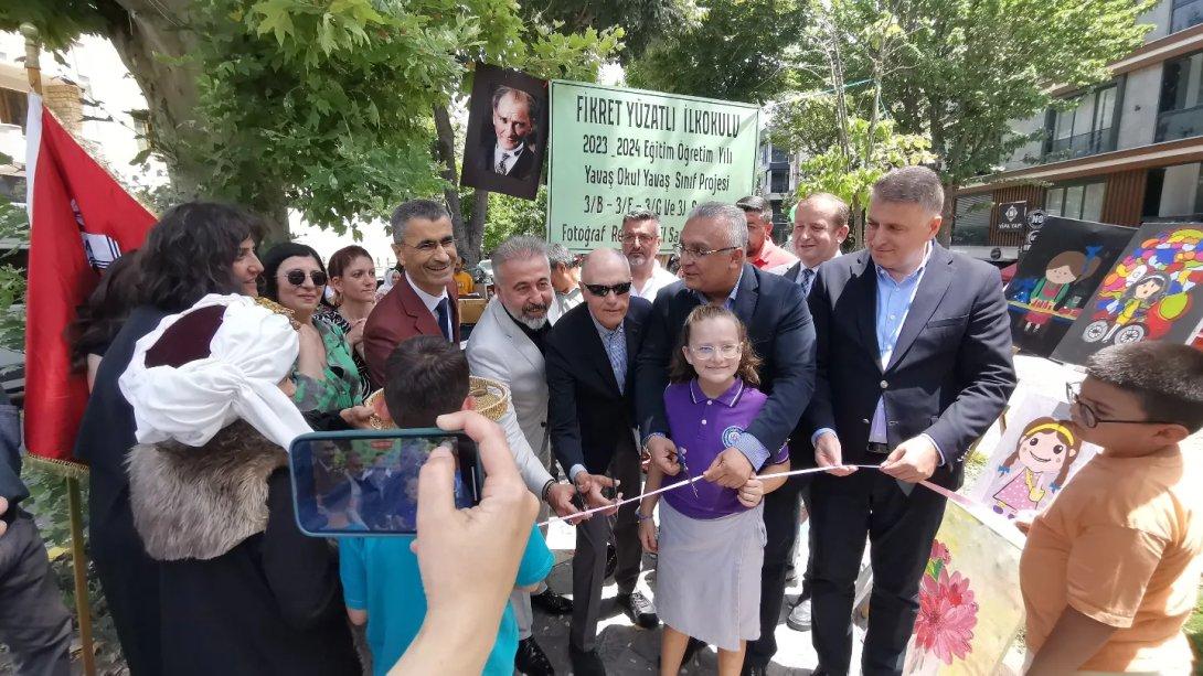 Fikret Yüzatlı İlkokulumuzun Sosyal Etkinlikler Sergisi, Kaymakamımız Dr.Sn.Mehmet Boztepe'nin Katılımlarıyla Gerçekleştirildi 