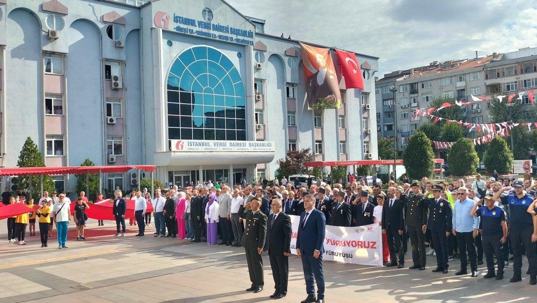 Kaymakamımız Dr.Sn.Mehmet Boztepe ve İlçe Protokolünün Katılımlarıyla Gaziler Günü Töreni Gerçekleştirildi 