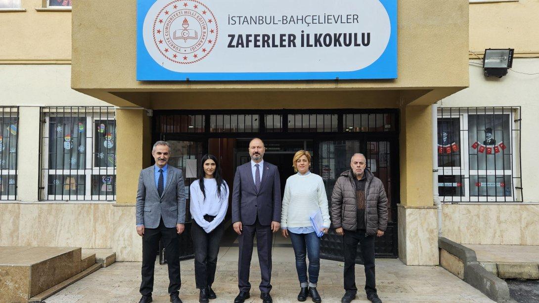 İLÇE MİLLÎ EĞİTİM MÜDÜRÜMÜZ MURAT KARABULUT'UN ZAFERLER İLKOKULU ZİYARETİ